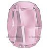 SWAROVSKI 2585 Graphic Flatback 10mm Antique Pink